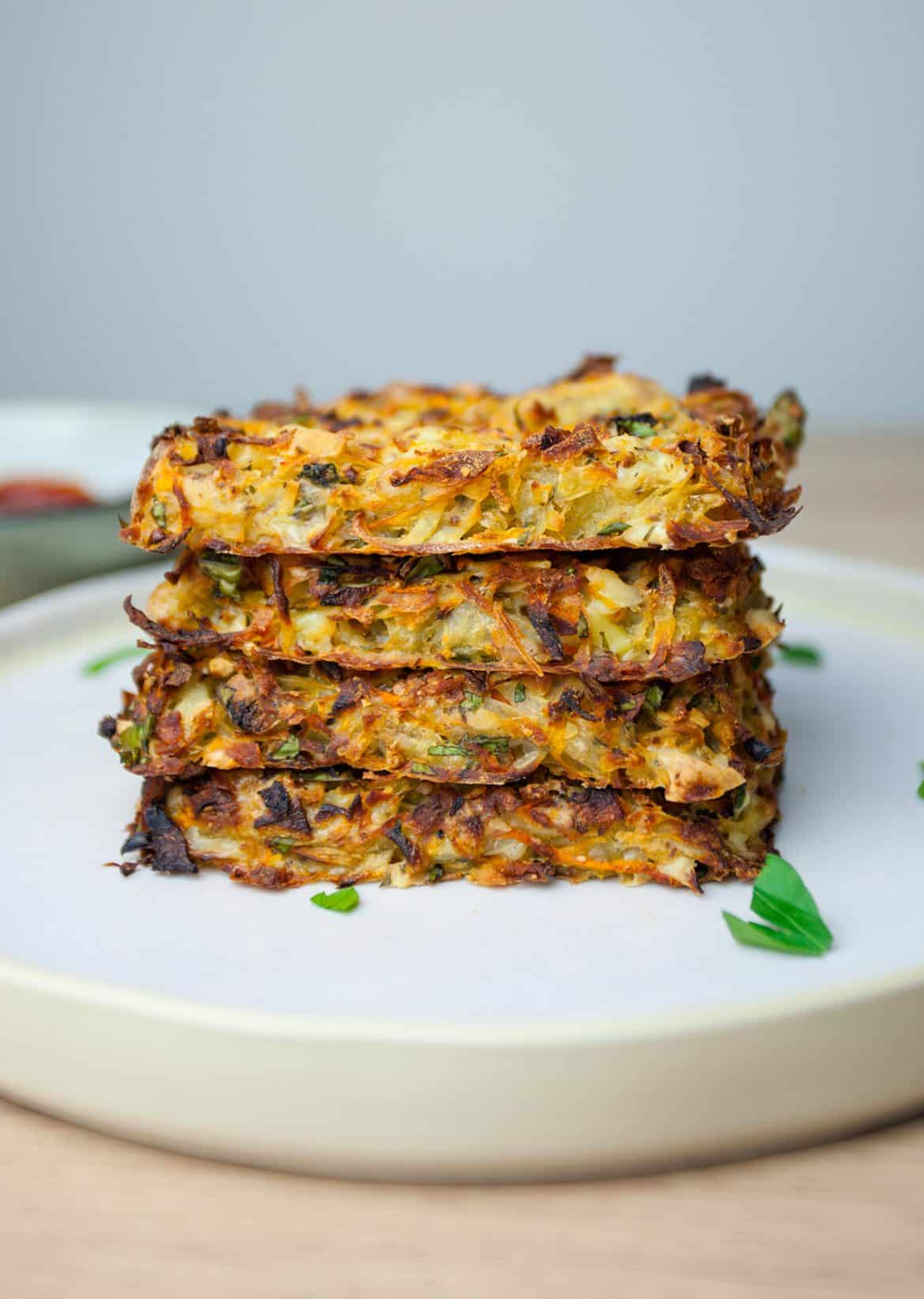 Cheesy Hash Browns - So Vegan