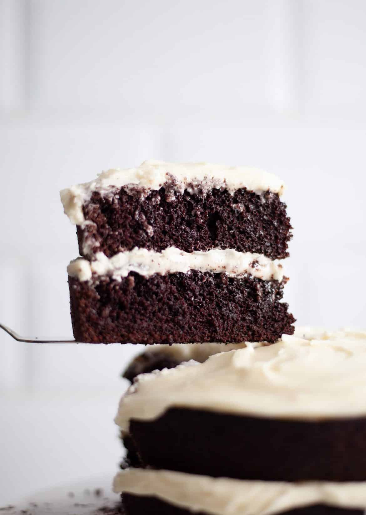 Chocolate Guinness Cake - So Vegan