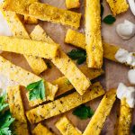 Homemade Polenta Chips Vegan Recipe